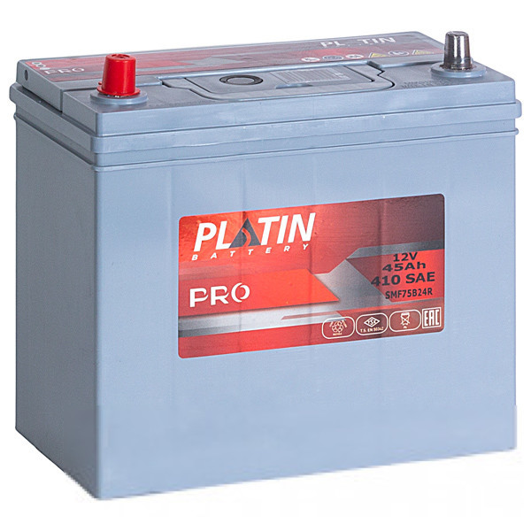 Аккумулятор автомобильный Platin pro 410 SAE 45 Ah (п.п.)